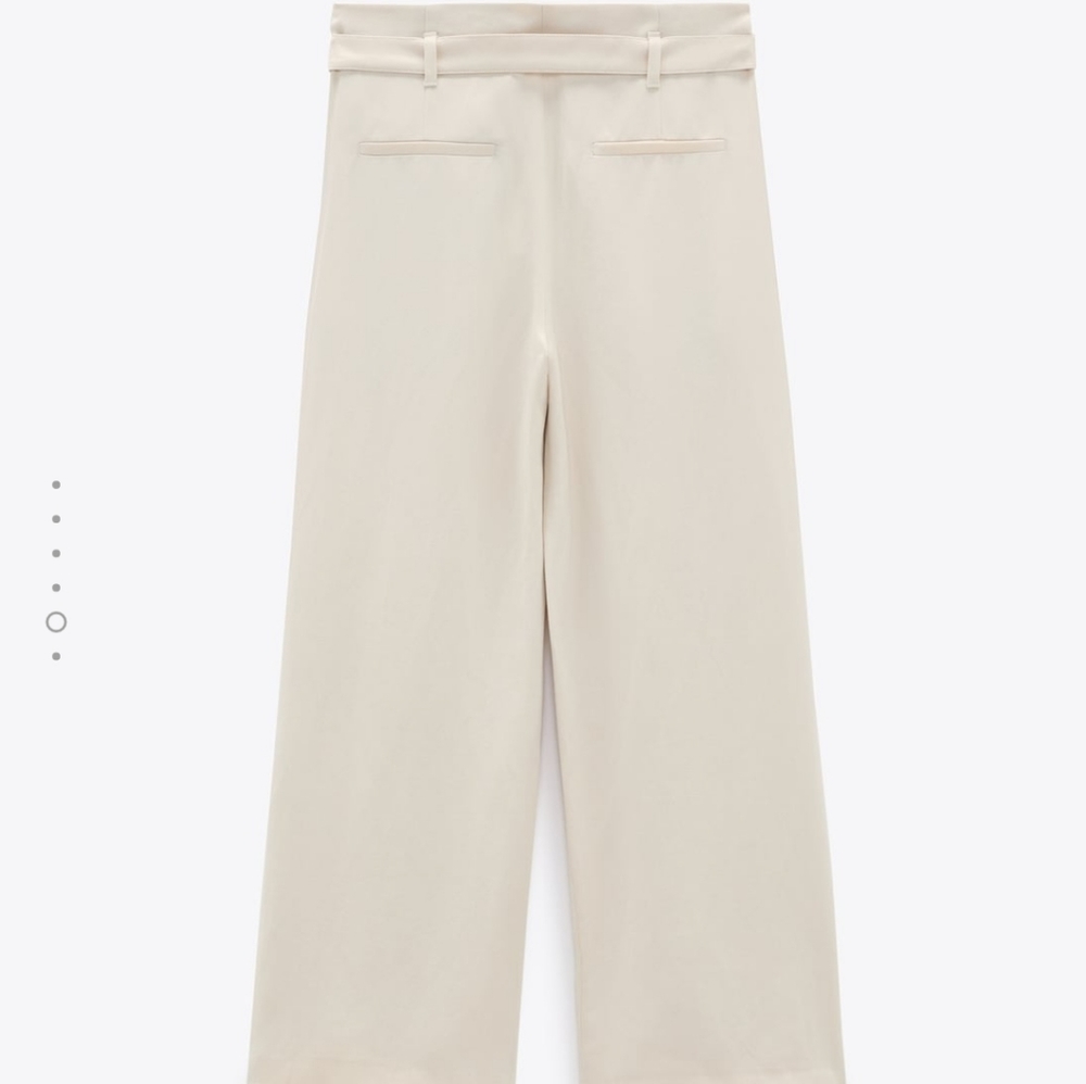 Zara wide leg belted pants - Picture 5 of 6